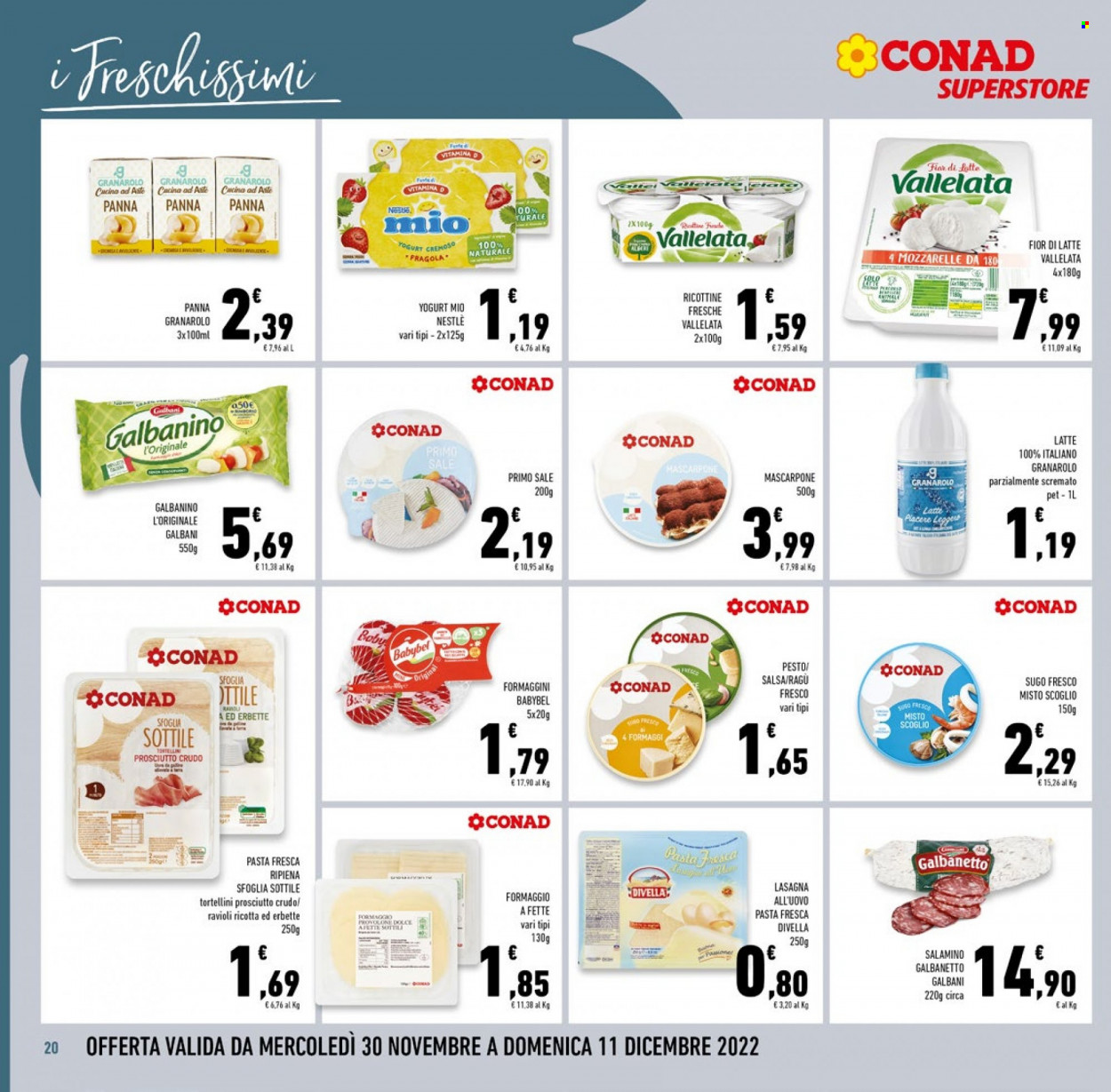 Volantino Conad - 30/11/2022 - 13/12/2022. Pagina 20