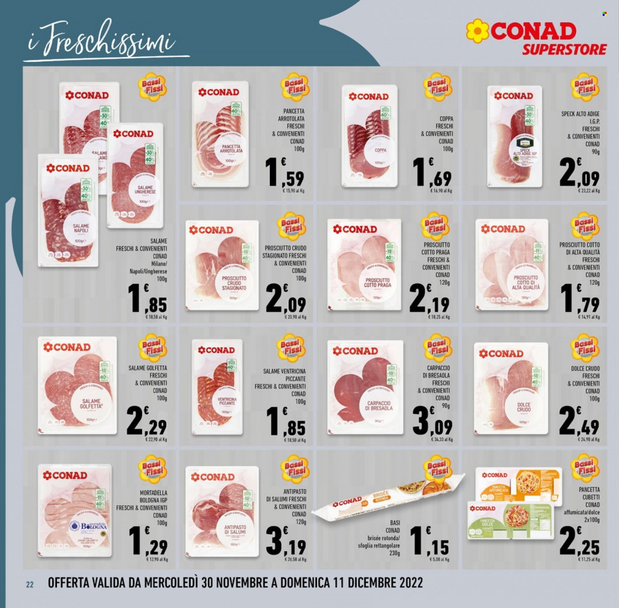 Volantino Conad - 30/11/2022 - 13/12/2022. Pagina 22