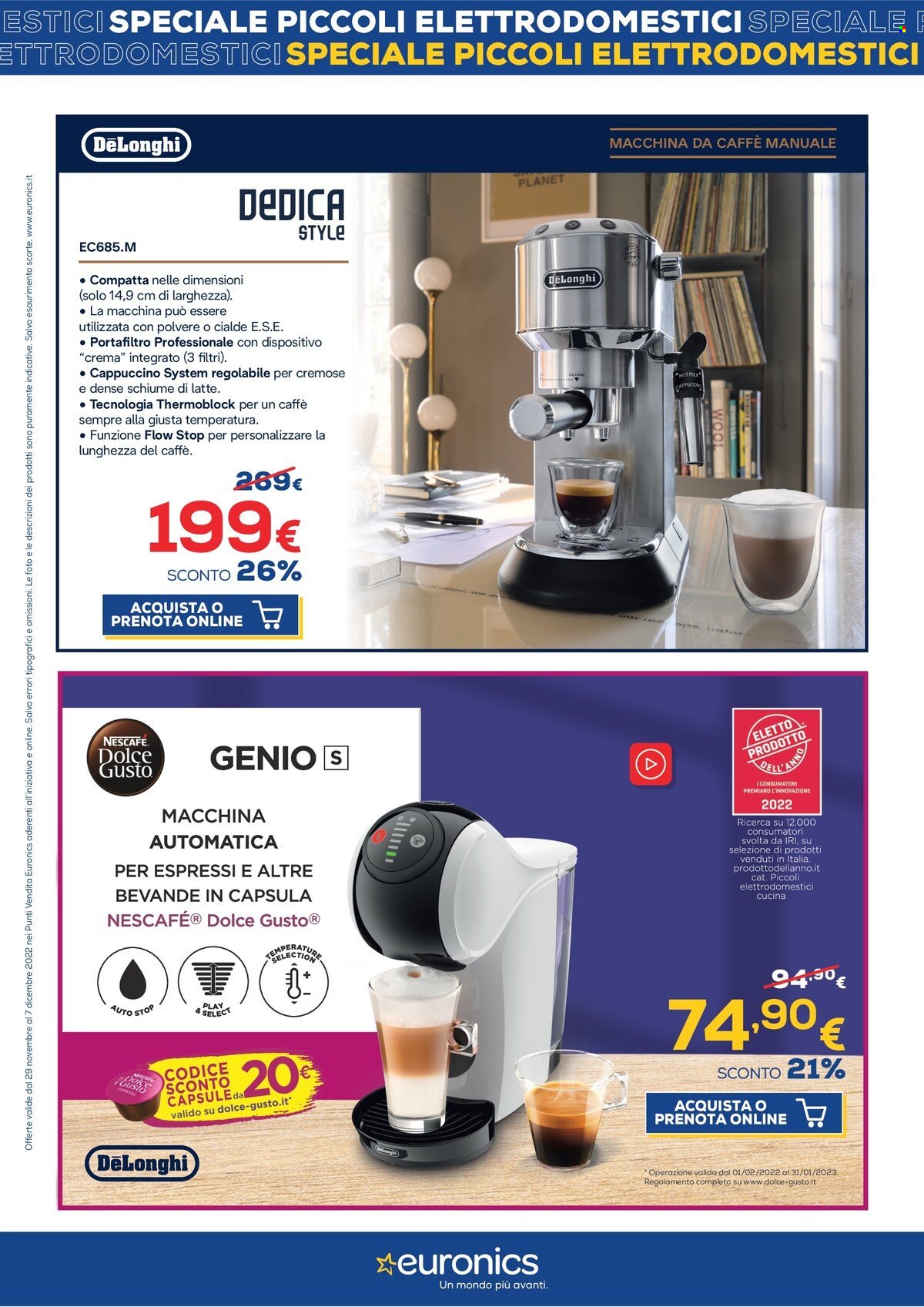Volantino Euronics - 29/11/2022 - 7/12/2022. Pagina 5