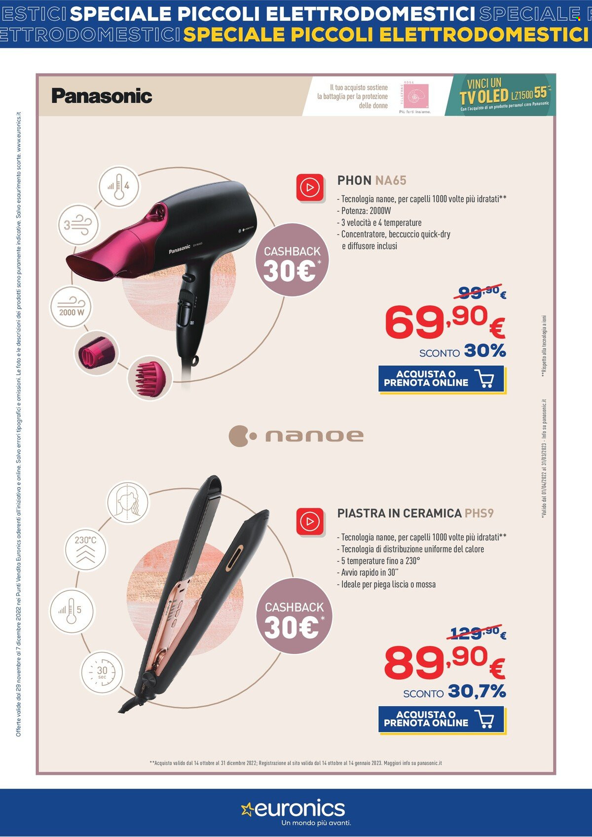 Volantino Euronics - 29/11/2022 - 7/12/2022. Pagina 12