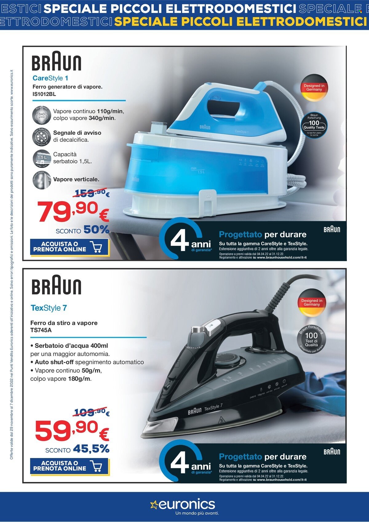 Volantino Euronics - 29/11/2022 - 7/12/2022. Pagina 20