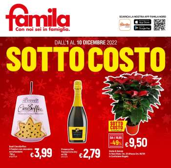 Volantino Famila - 1/12/2022 - 10/12/2022.