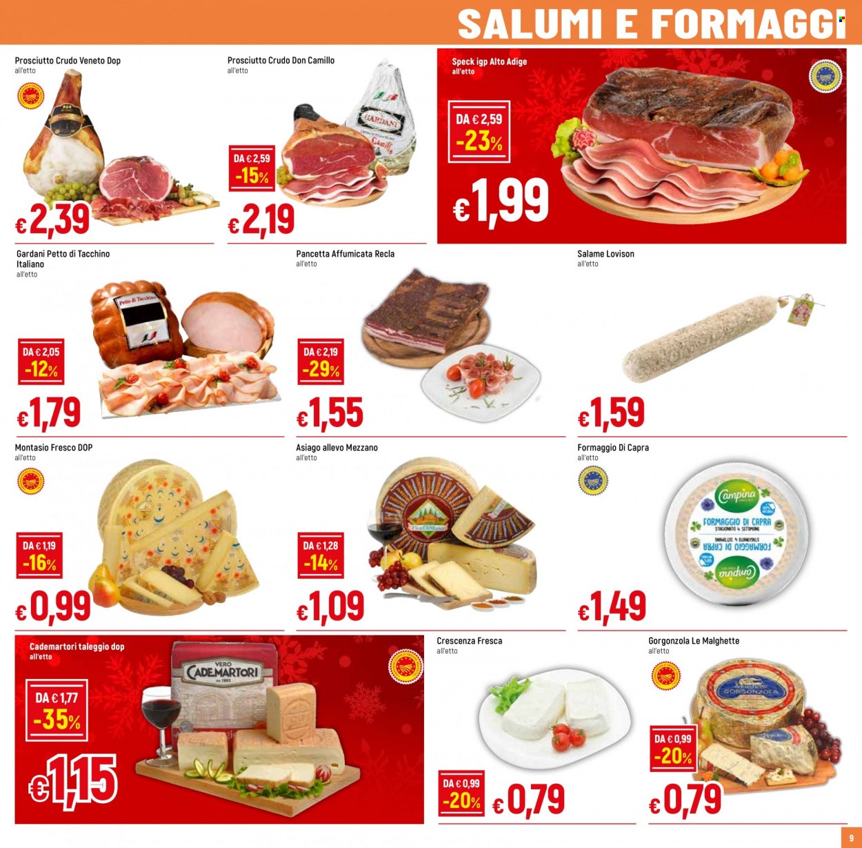 Volantino Famila - 1/12/2022 - 10/12/2022. Pagina 9