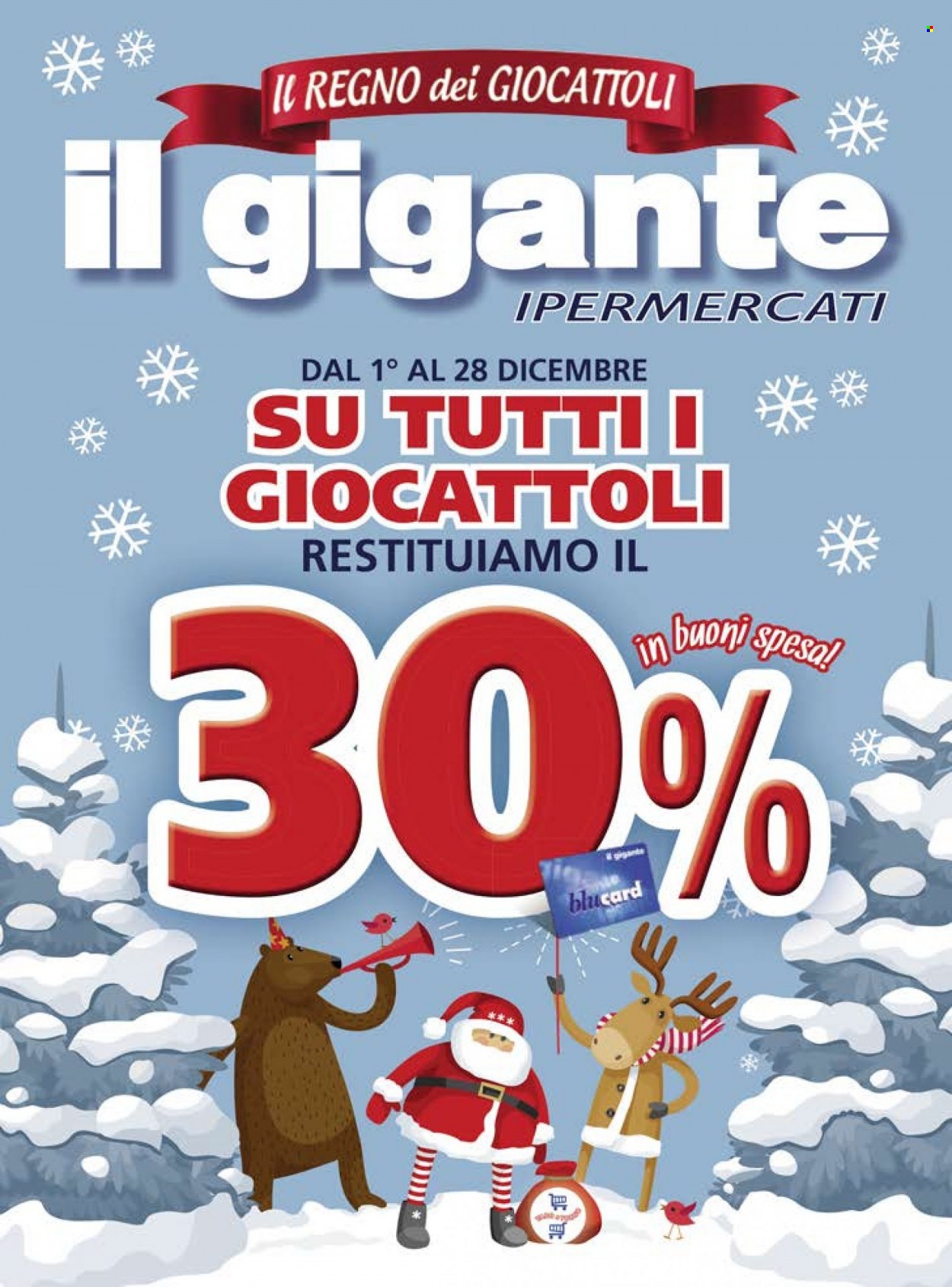 Volantino Il Gigante - 1/12/2022 - 28/12/2022. Pagina 1