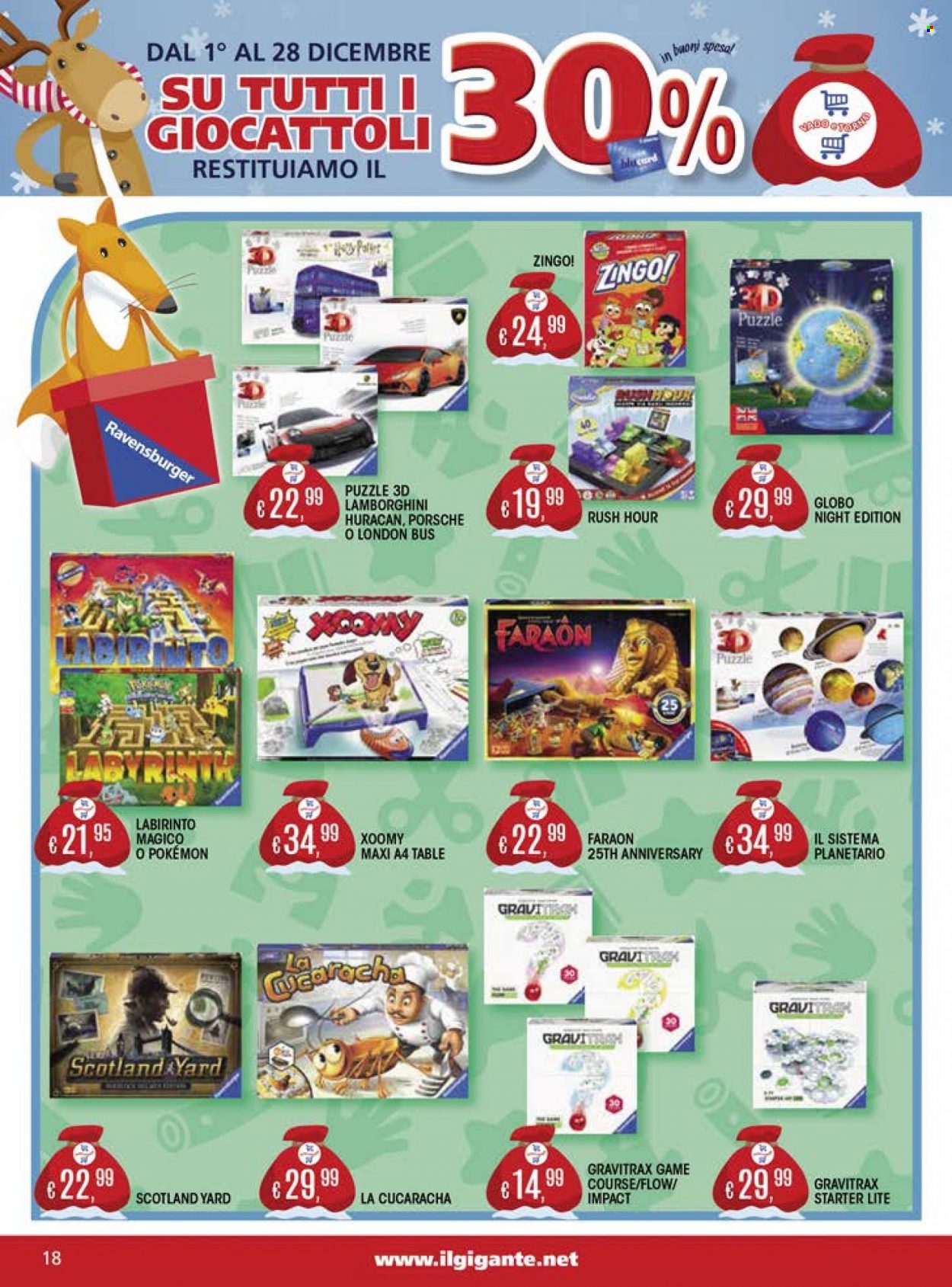 Volantino Il Gigante - 1/12/2022 - 28/12/2022. Pagina 18