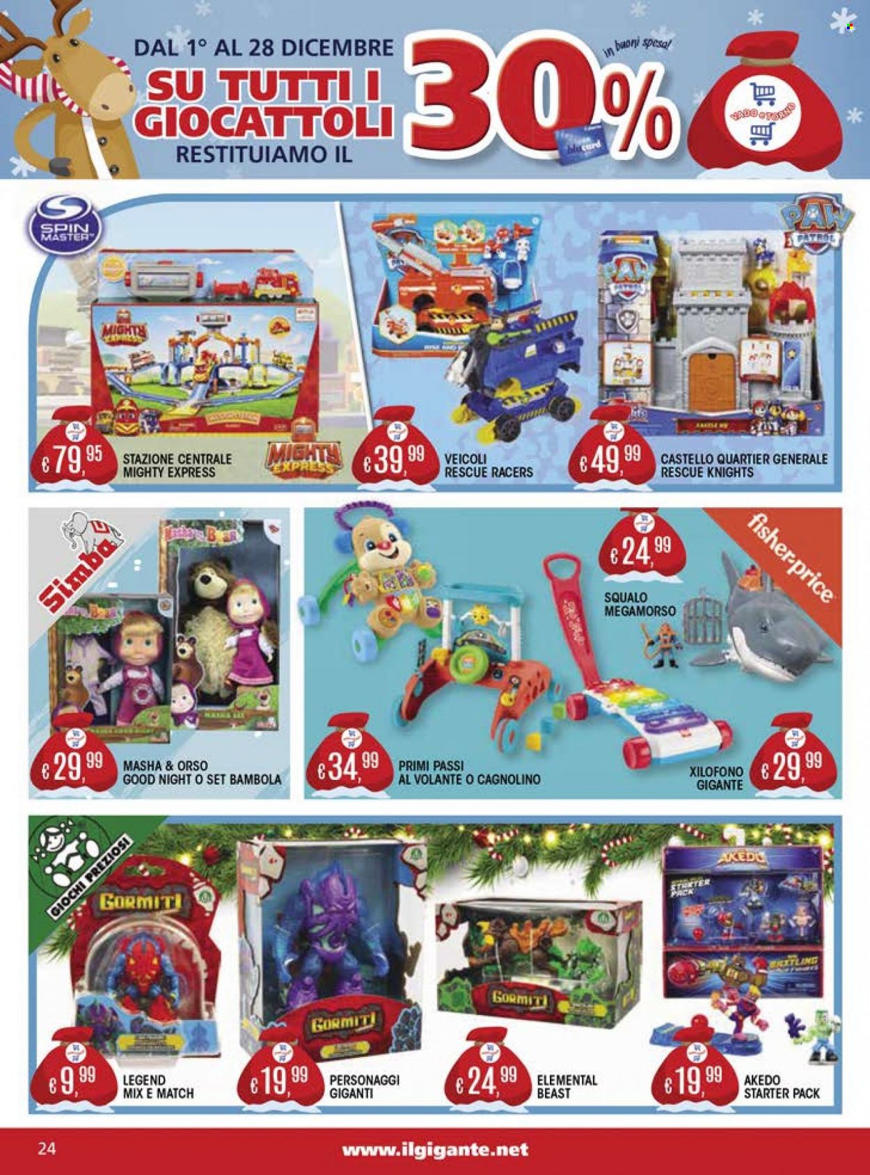 Volantino Il Gigante - 1/12/2022 - 28/12/2022. Pagina 24