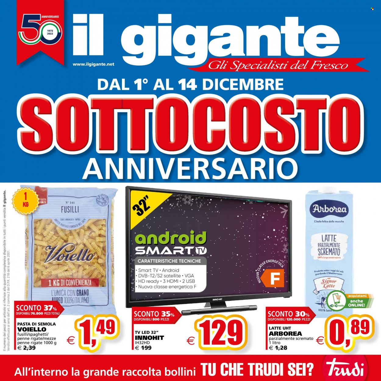 Volantino Il Gigante - 1/12/2022 - 14/12/2022. Pagina 1
