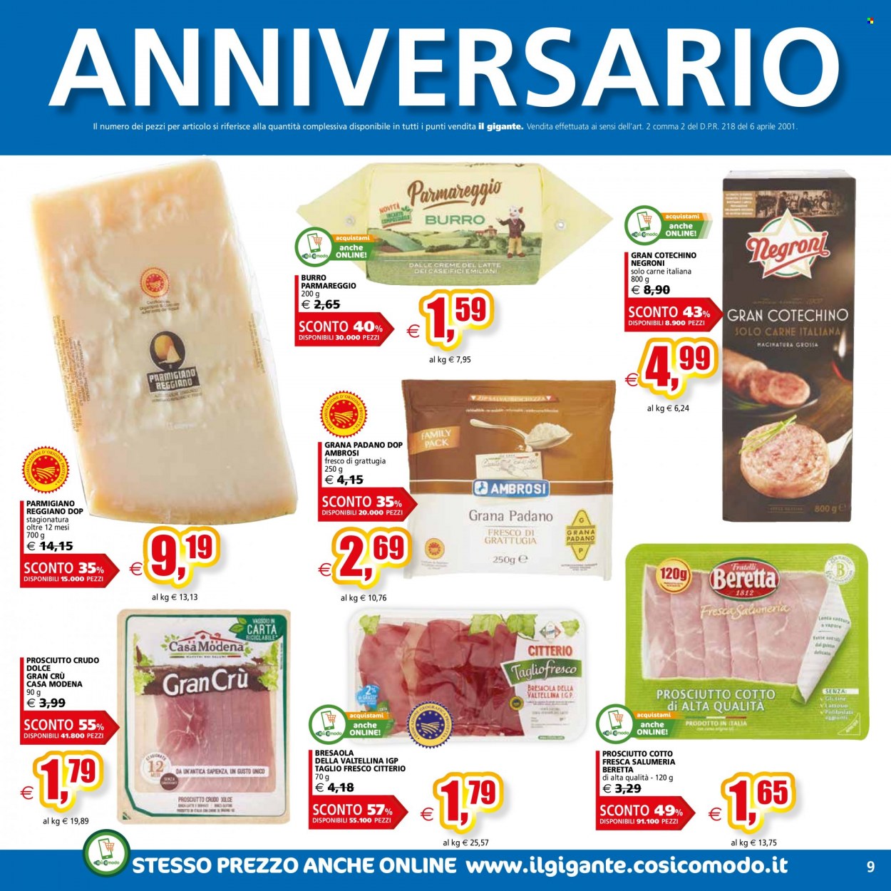 Volantino Il Gigante - 1/12/2022 - 14/12/2022. Pagina 9