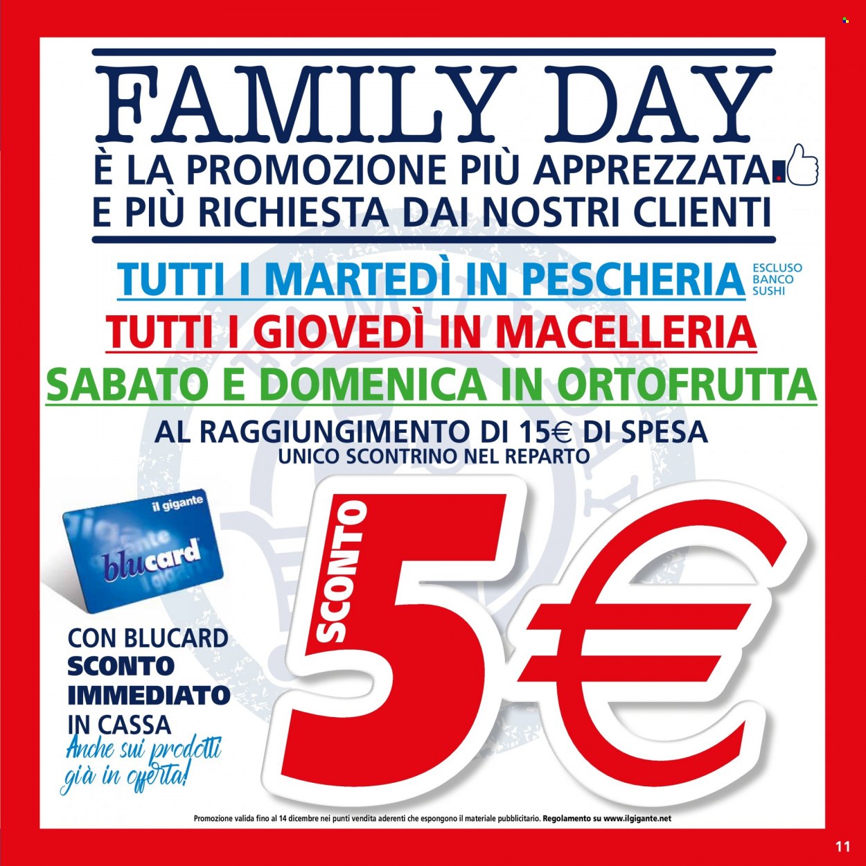 Volantino Il Gigante - 1/12/2022 - 14/12/2022. Pagina 11