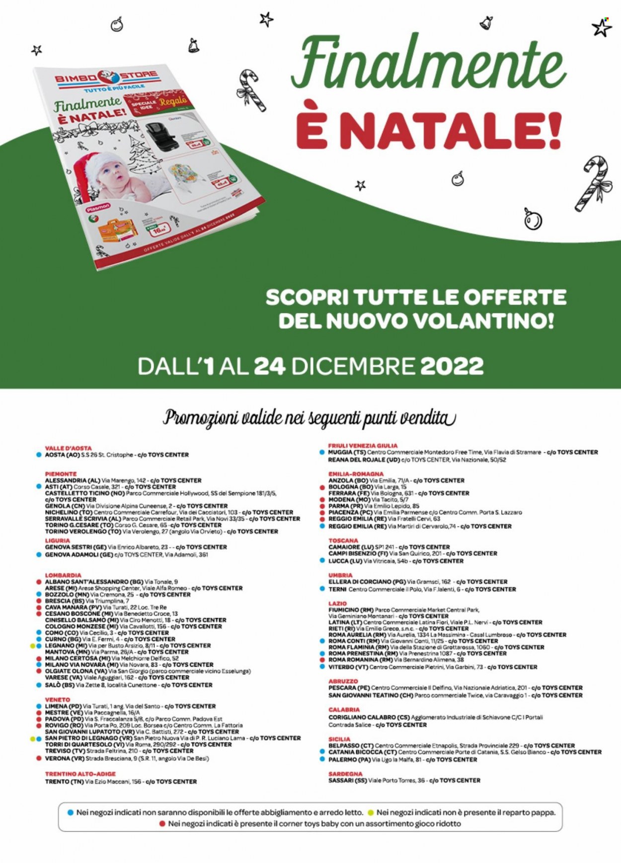 thumbnail - Volantino Bimbo Store - 1/12/2022 - 24/12/2022 - Prodotti in offerta - Plasmon, letto, gioco. Pagina 31.