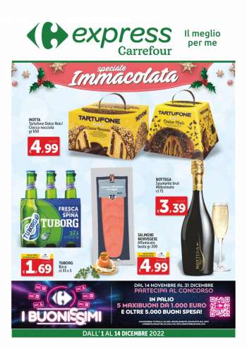Volantino Carrefour - 1/12/2022 - 14/12/2022.