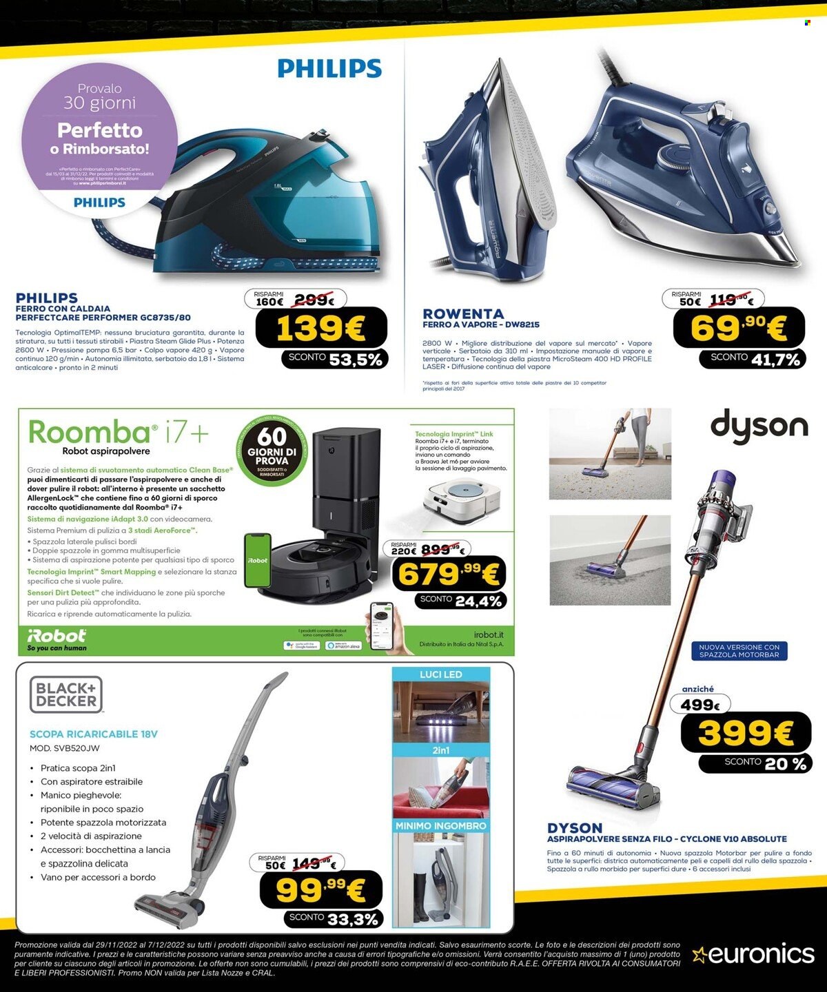 Volantino Euronics - 29/11/2022 - 7/12/2022. Pagina 31