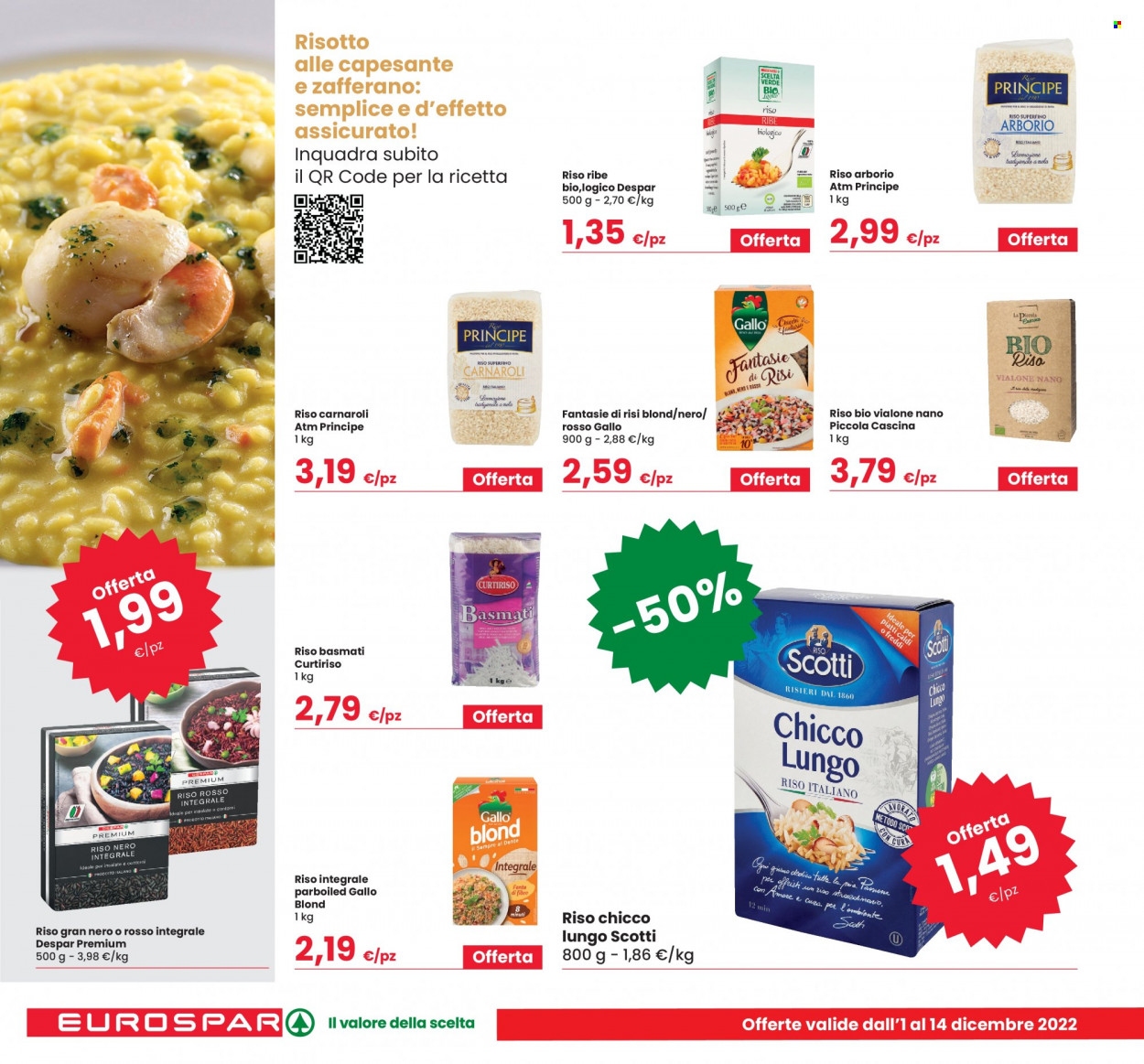 Volantino Eurospar - 1/12/2022 - 14/12/2022. Pagina 14