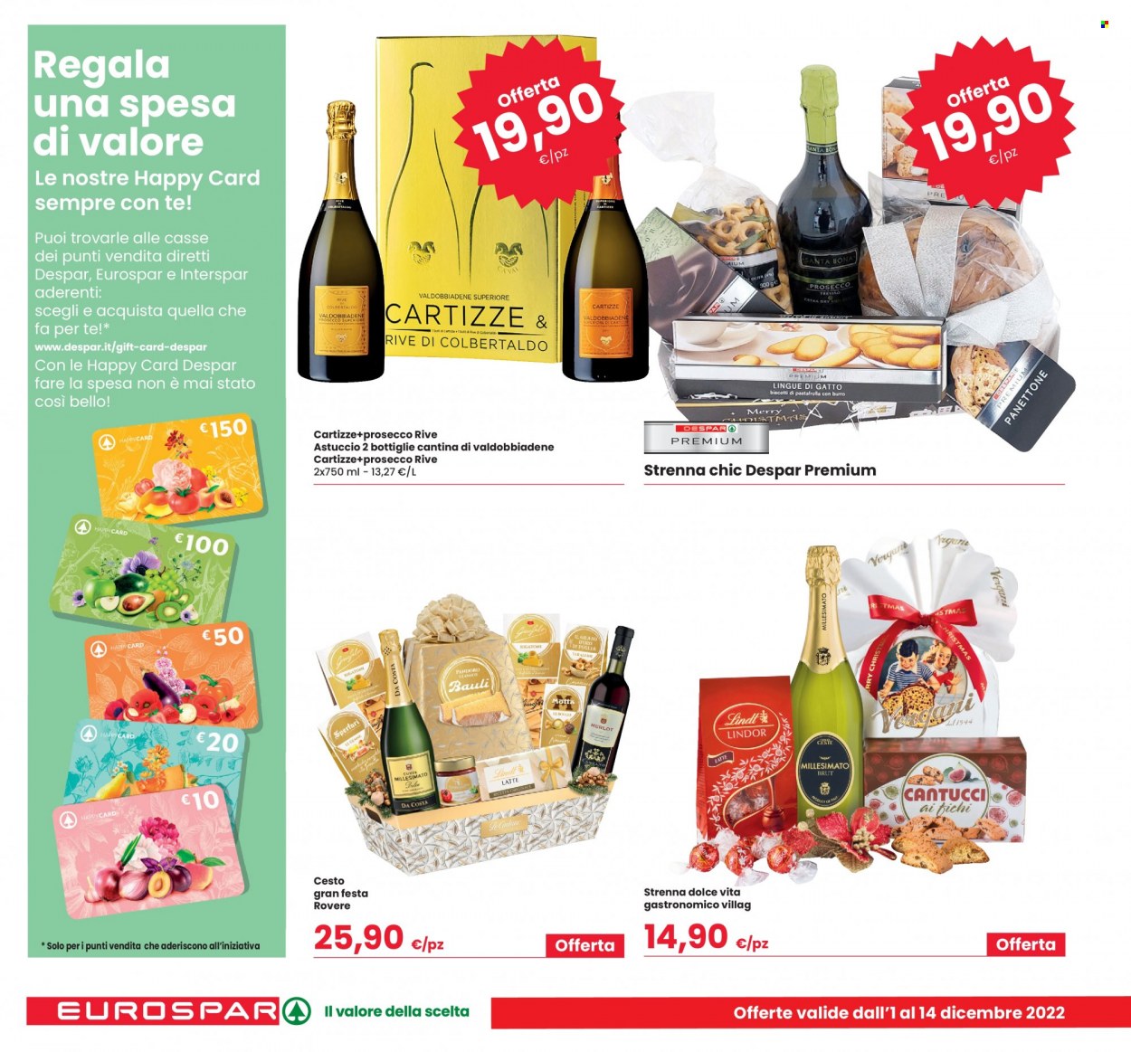 Volantino Eurospar - 1/12/2022 - 14/12/2022. Pagina 20