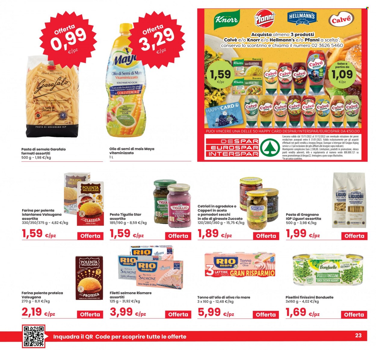 Volantino Eurospar - 1/12/2022 - 14/12/2022. Pagina 23