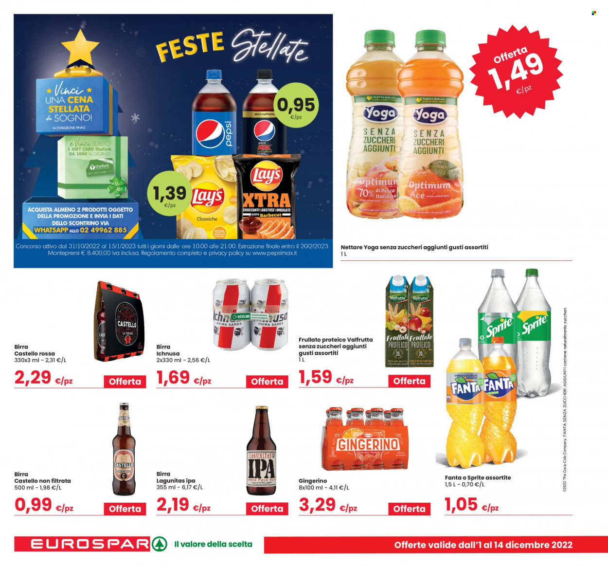 Volantino Eurospar - 1/12/2022 - 14/12/2022. Pagina 24