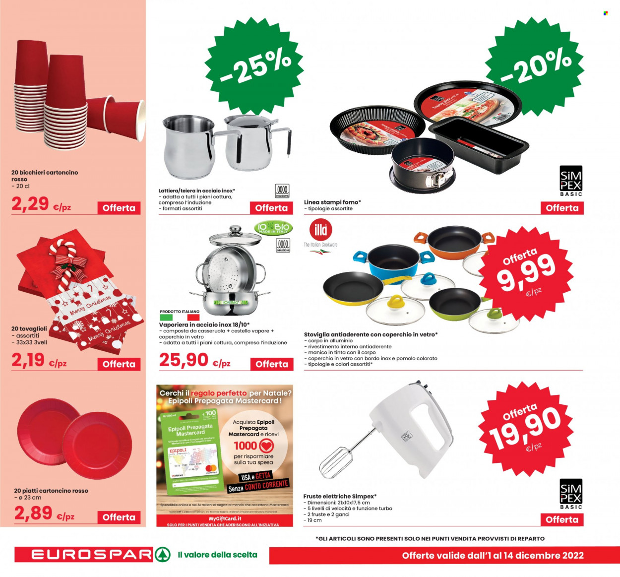 Volantino Eurospar - 1/12/2022 - 14/12/2022. Pagina 26