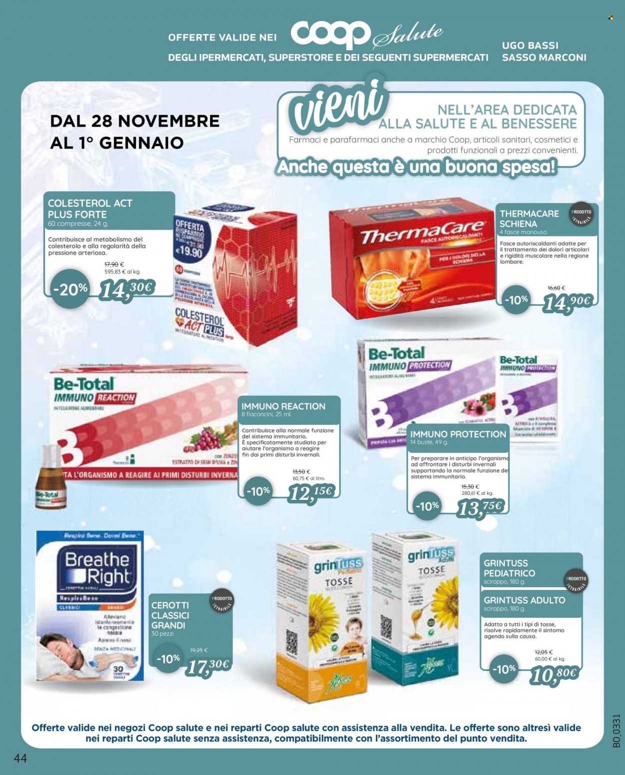 Leták Coop - 1.12.2022 - 14.12.2022. Strana 44