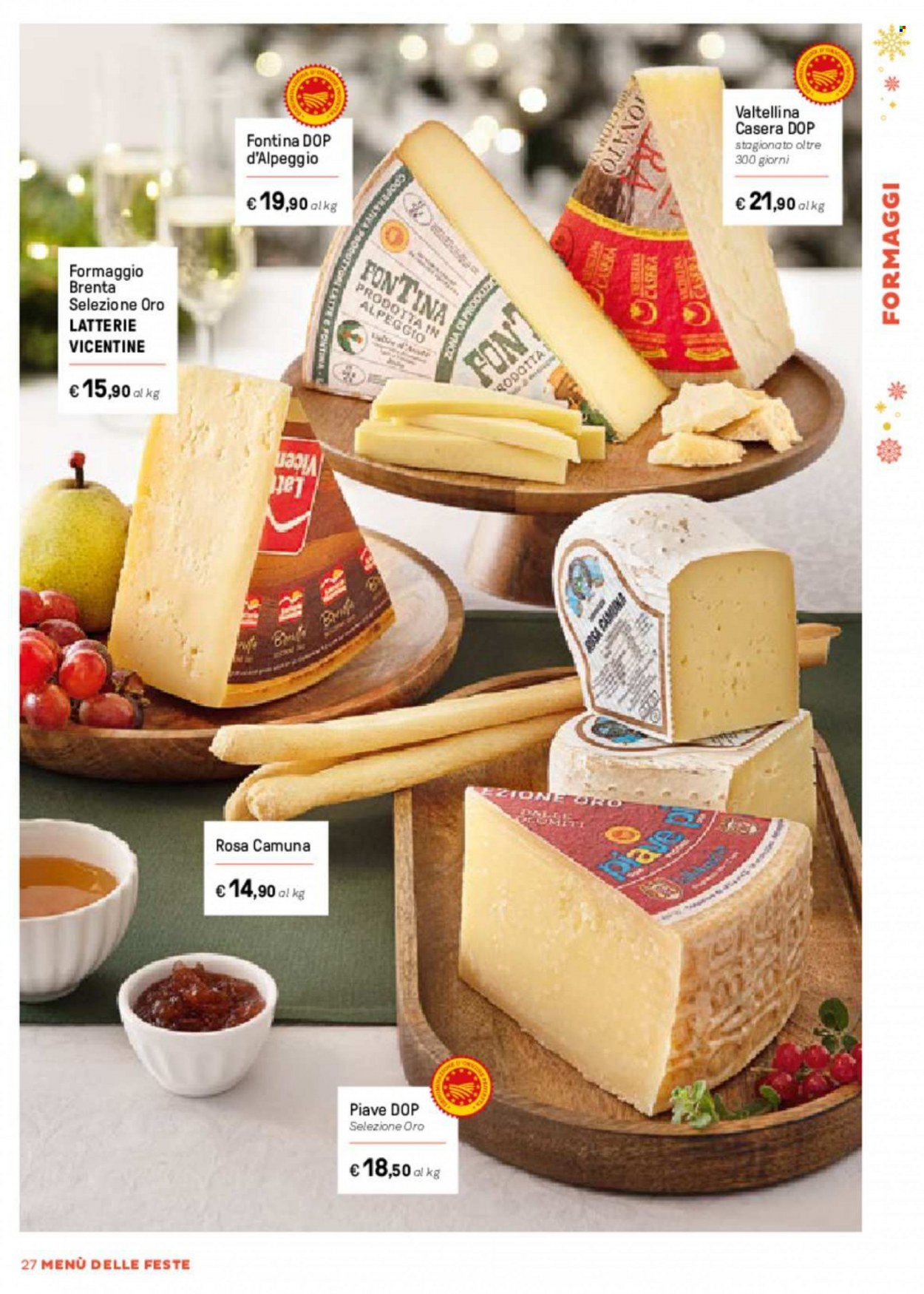 thumbnail - Volantino Iper, La grande i - 5/12/2022 - 31/12/2022 - Prodotti in offerta - formaggio, fontina. Pagina 27.