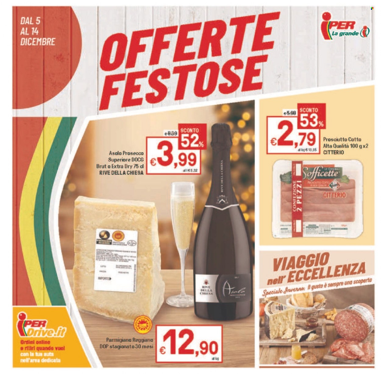 Volantino Iper, La grande i - 5/12/2022 - 14/12/2022. Pagina 1