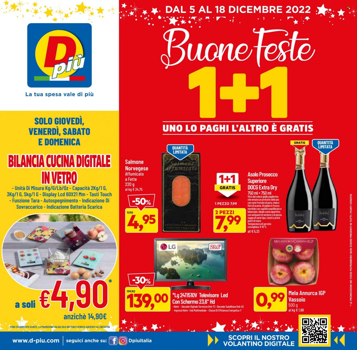 Volantino Dpiù - 5/12/2022 - 18/12/2022. Pagina 1
