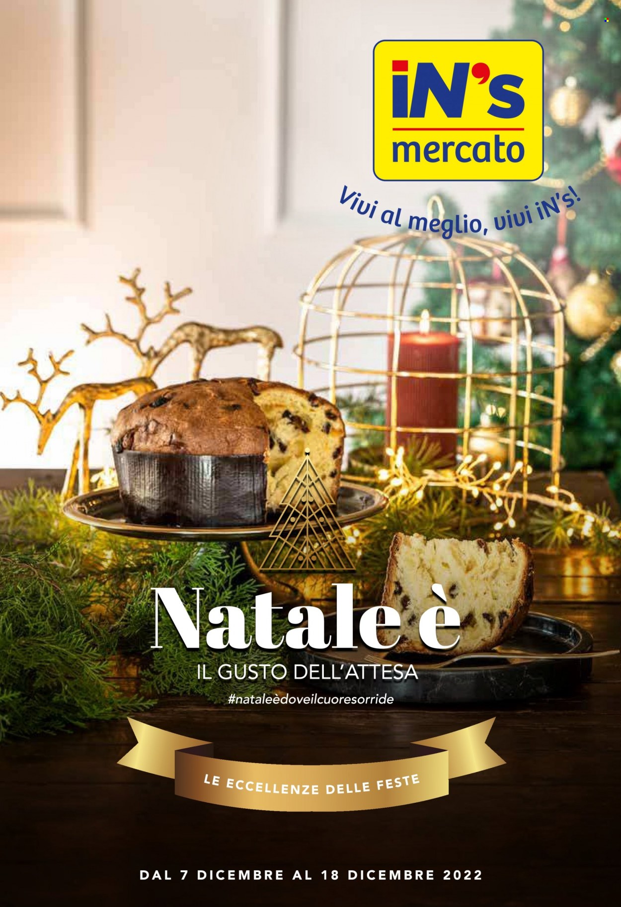 Volantino iN's Mercato - 7/12/2022 - 18/12/2022. Pagina 1