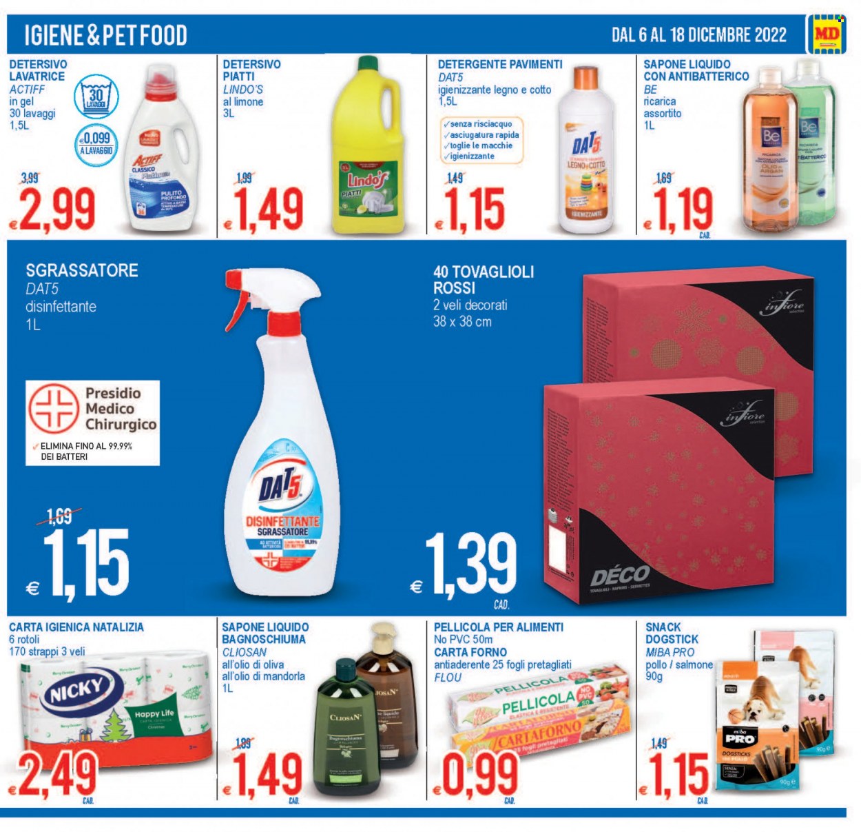 Volantino MD Discount - 6/12/2022 - 18/12/2022. Pagina 18
