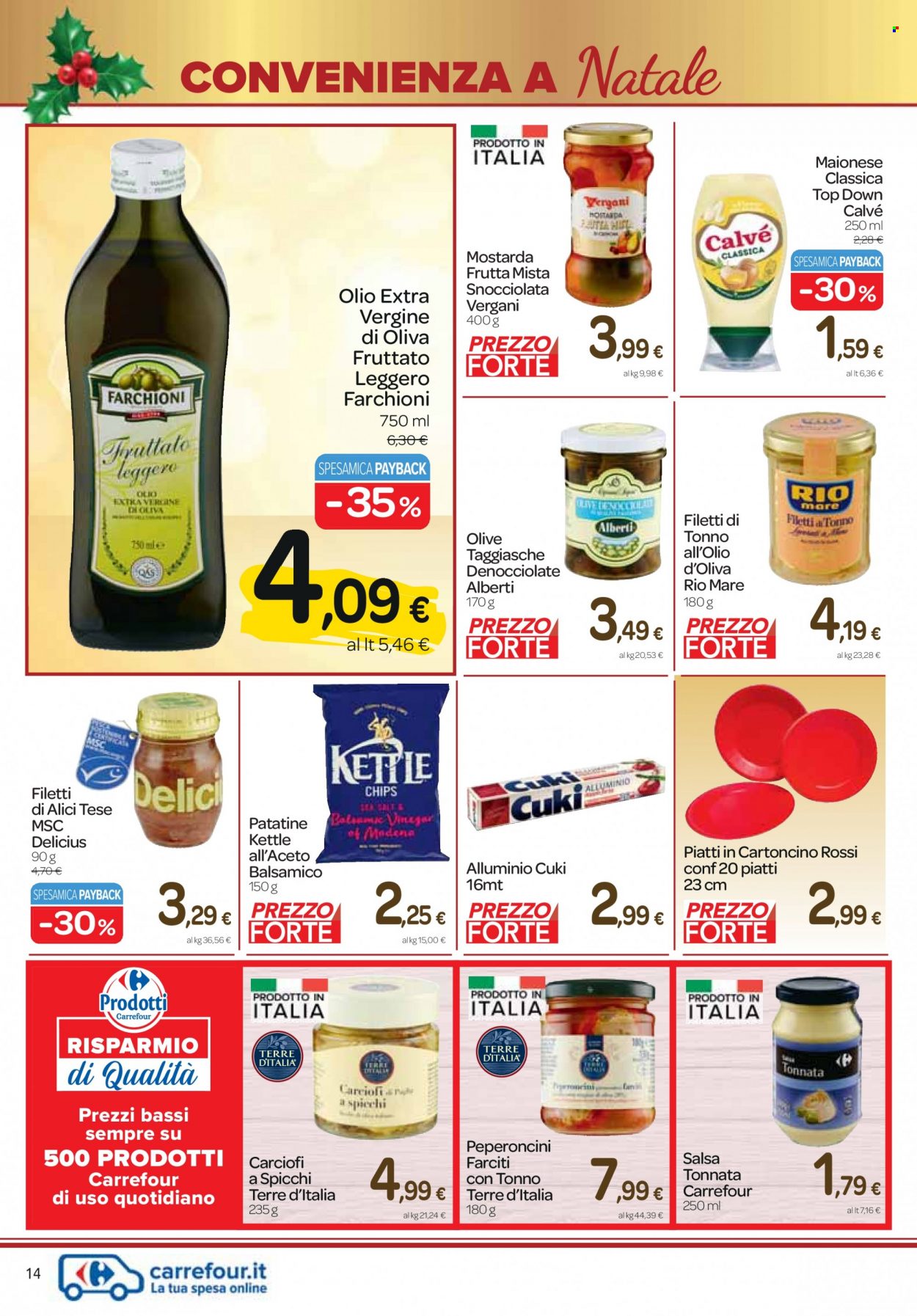 Volantino Carrefour - 9/12/2022 - 26/12/2022. Pagina 14