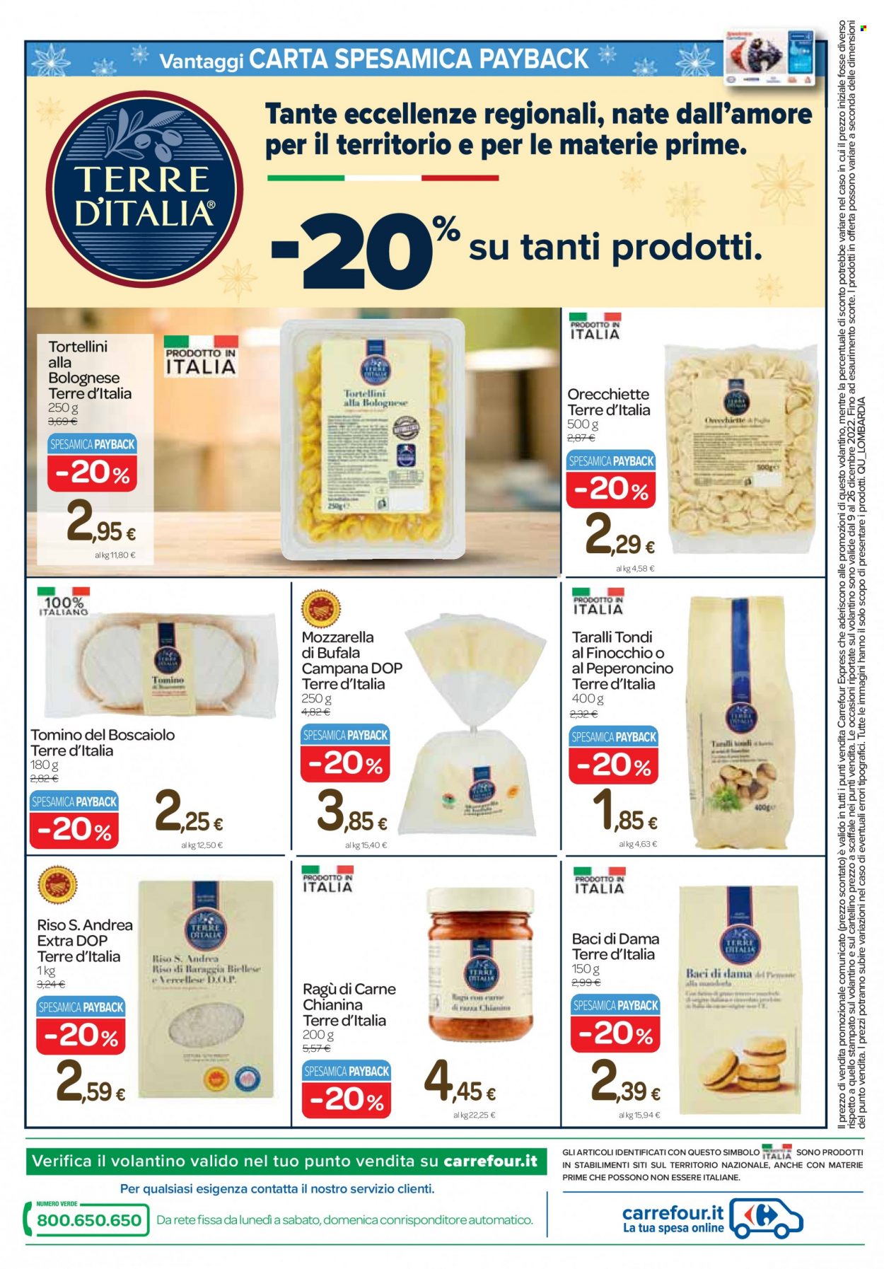 Volantino Carrefour - 9/12/2022 - 26/12/2022. Pagina 18