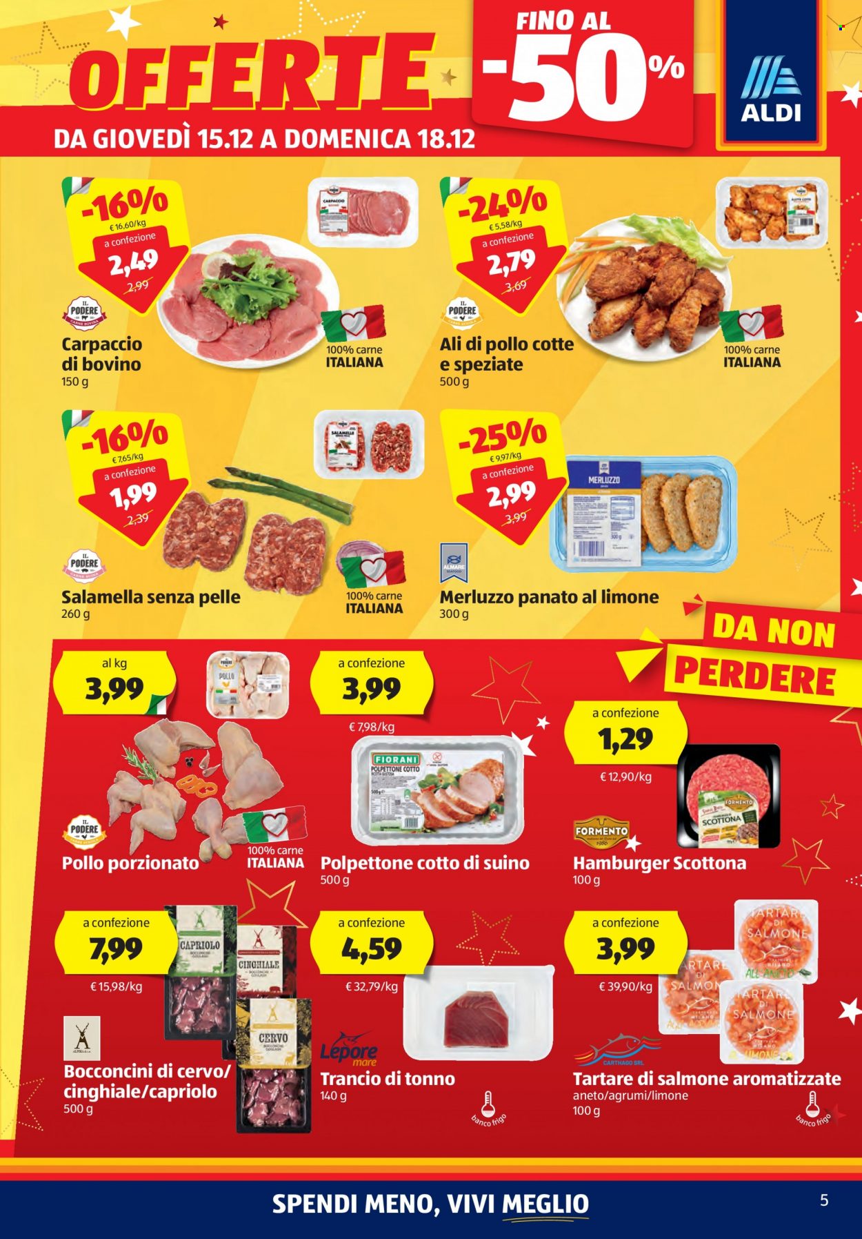 Volantino Aldi - 15/12/2022 - 24/12/2022. Pagina 5