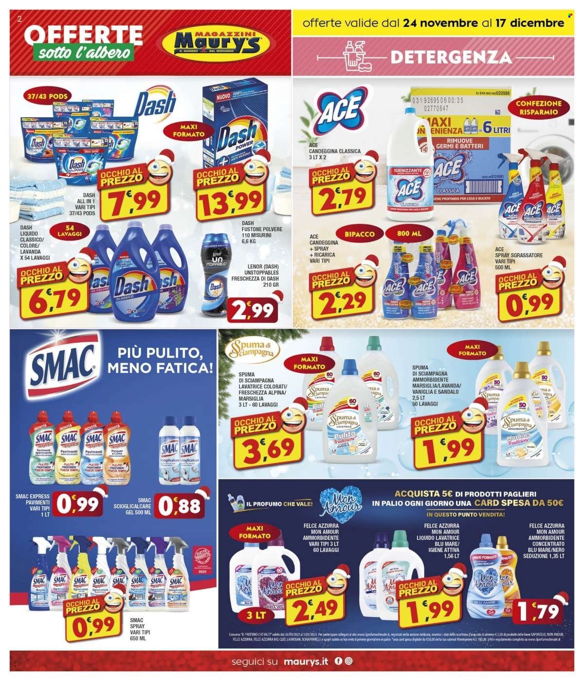 Volantino Maury's - 24/11/2022 - 17/12/2022. Pagina 2