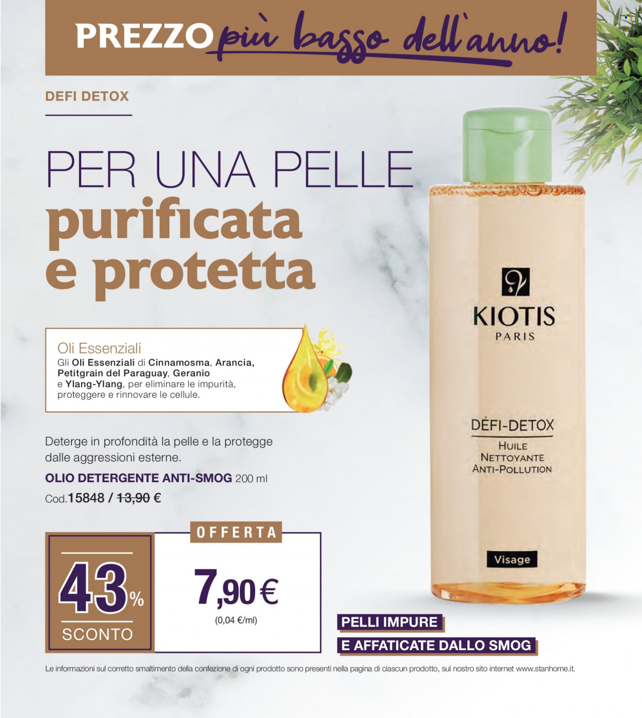 thumbnail - Volantino Stanhome - 6/12/2022 - 27/12/2022 - Prodotti in offerta - detergente, olio per doccia. Pagina 65.