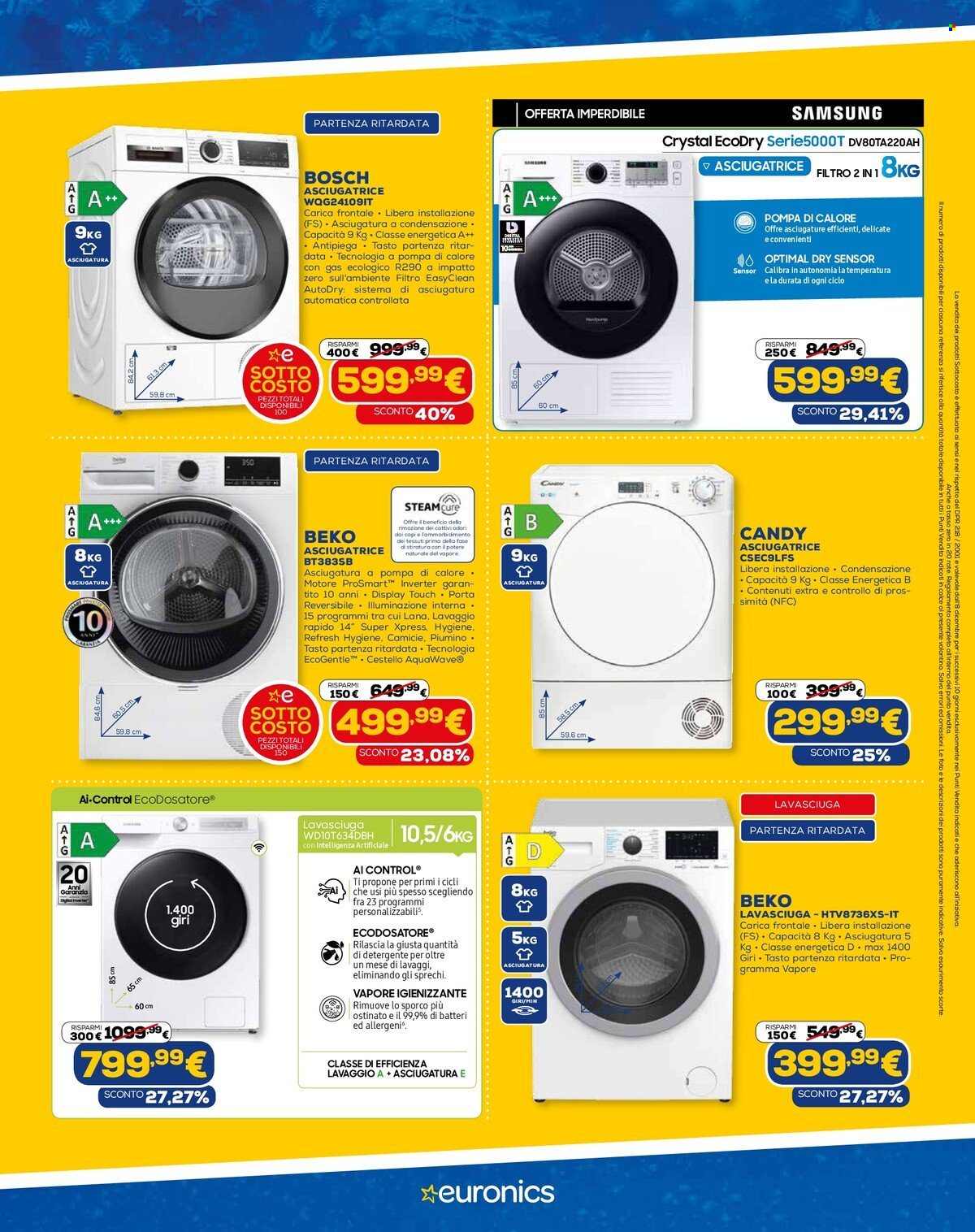 Volantino Euronics - 8/12/2022 - 24/12/2022. Pagina 28