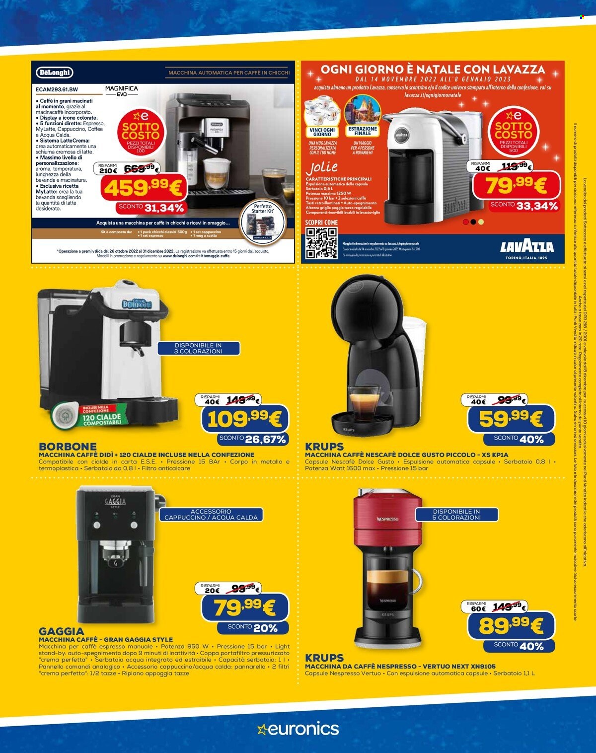 Volantino Euronics - 8/12/2022 - 24/12/2022. Pagina 36
