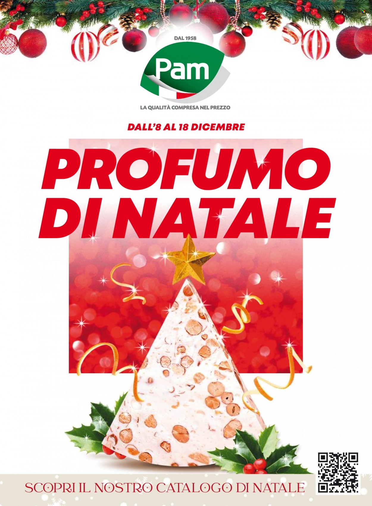 Volantino Pam Panorama - 8/12/2022 - 18/12/2022. Pagina 1