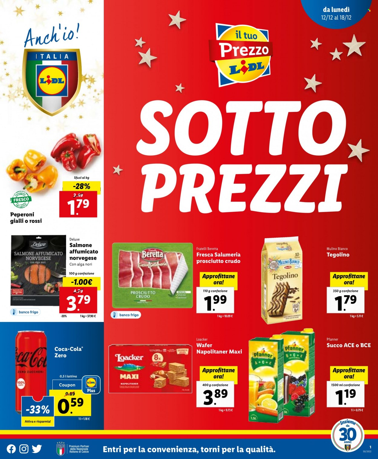 Volantino Lidl - 12/12/2022 - 18/12/2022. Pagina 1