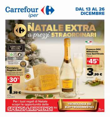 Volantino Carrefour - 13/12/2022 - 26/12/2022.