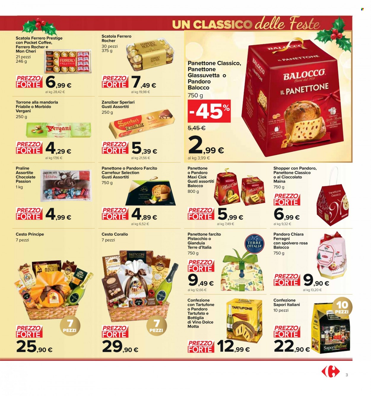 Volantino Carrefour - 13/12/2022 - 26/12/2022. Pagina 3