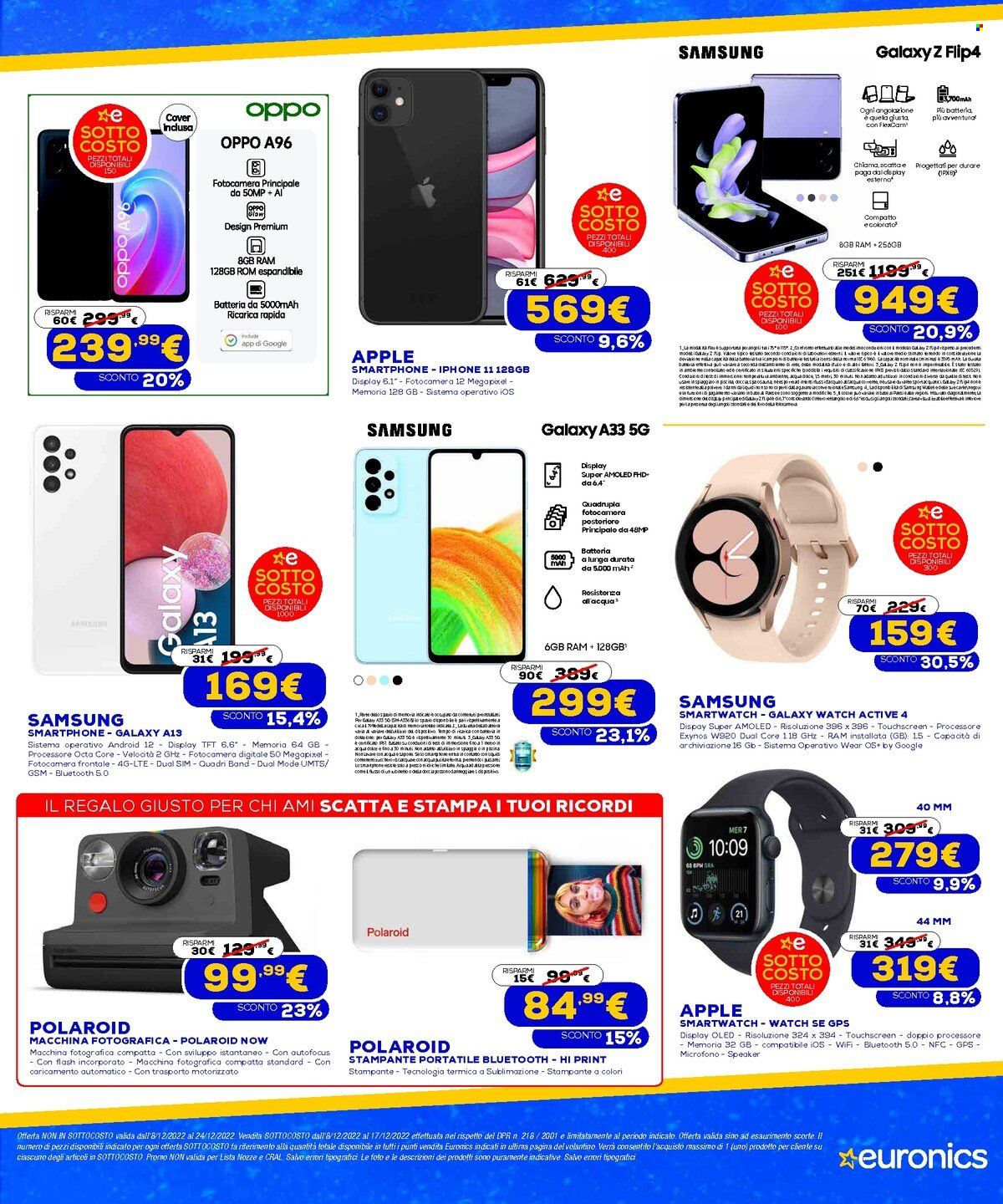 Volantino Euronics - 8/12/2022 - 24/12/2022. Pagina 7