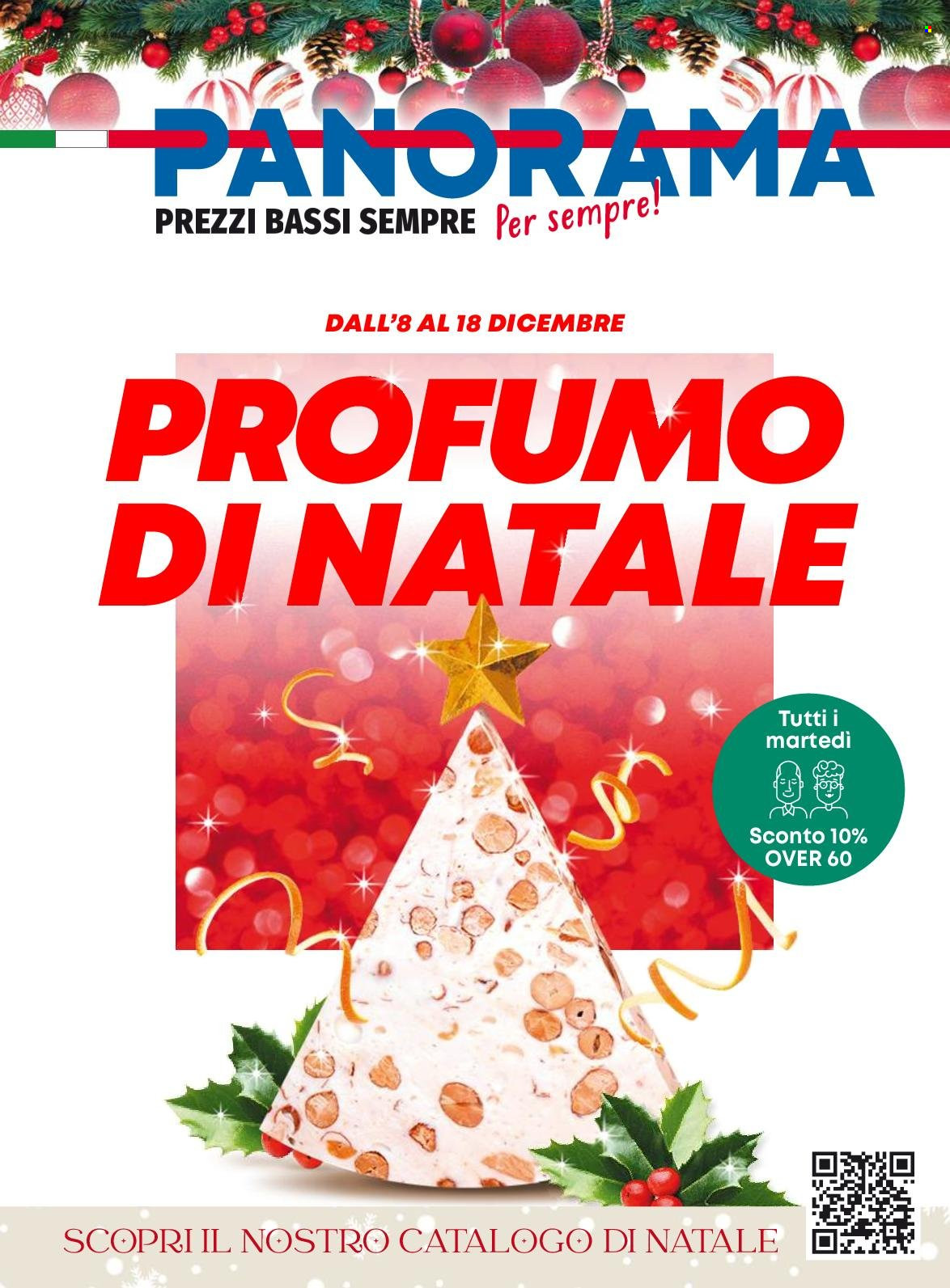 Volantino Panorama - 8/12/2022 - 18/12/2022. Pagina 1