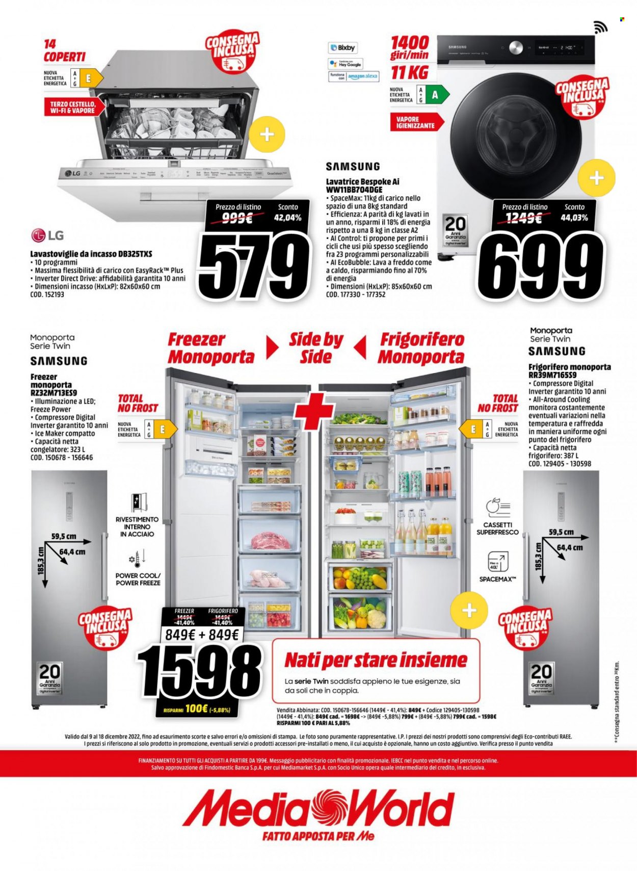 Volantino MediaWorld - 9/12/2022 - 18/12/2022. Pagina 12