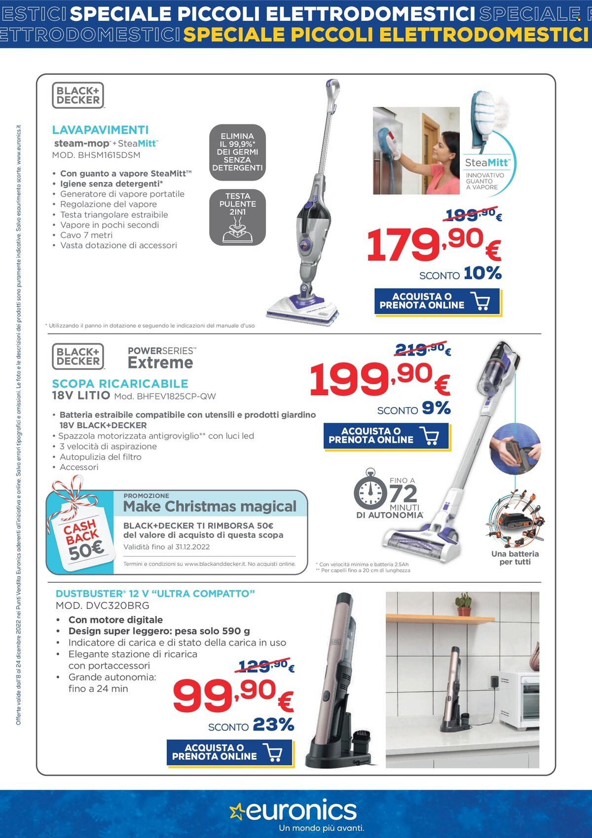 Volantino Euronics - 8/12/2022 - 24/12/2022. Pagina 21