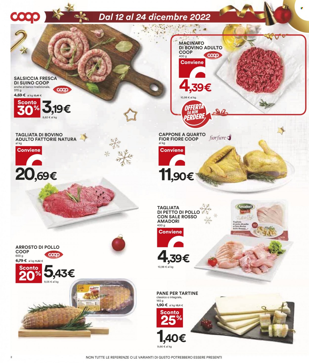 Leták Coop - 12.12.2022 - 24.12.2022. Strana 2