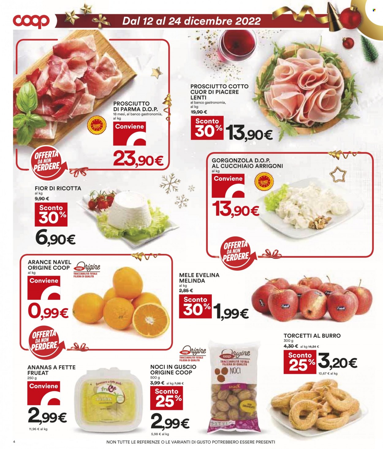 Leták Coop - 12.12.2022 - 24.12.2022. Strana 4