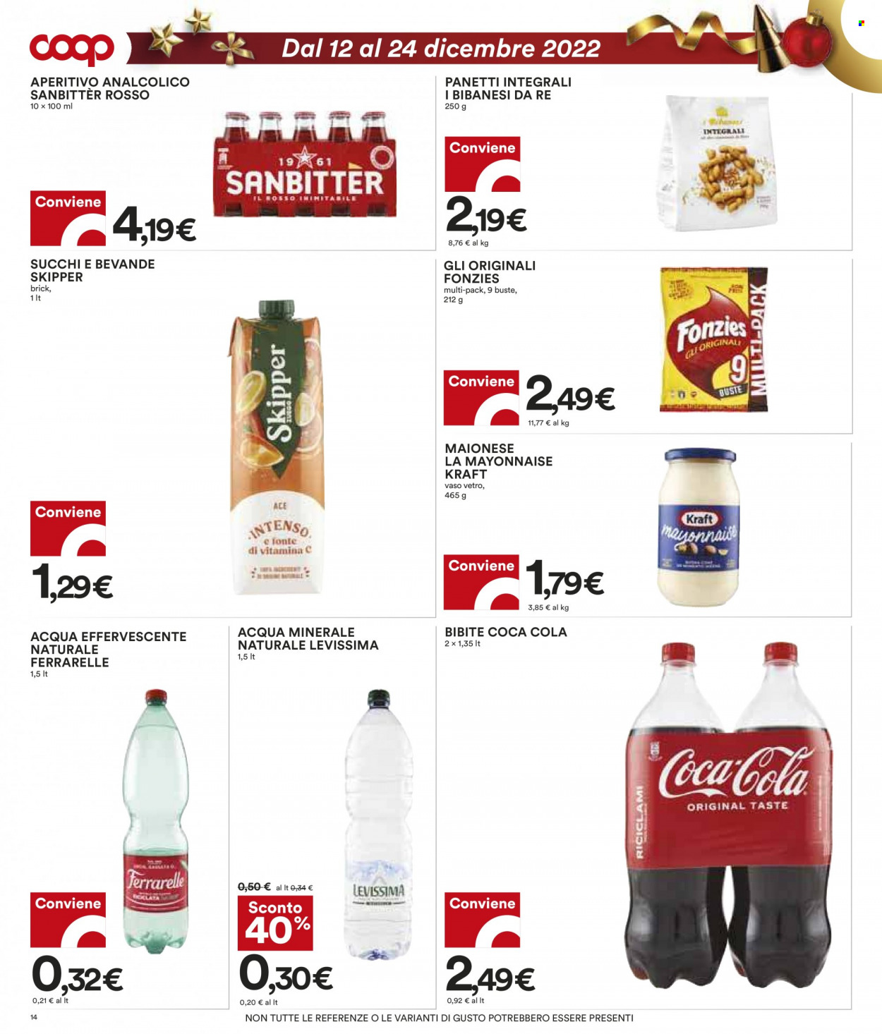Leták Coop - 12.12.2022 - 24.12.2022. Strana 14