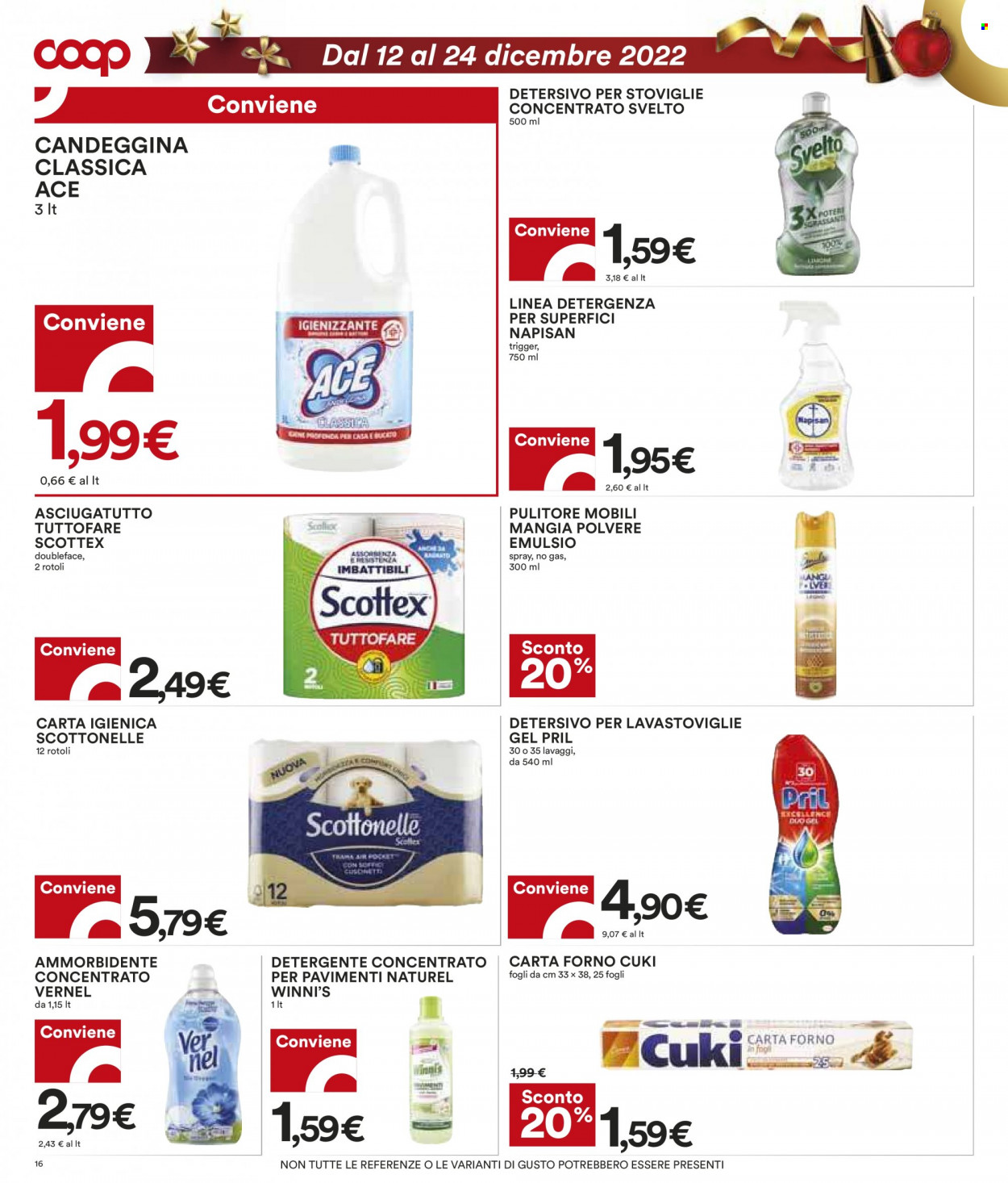 Leták Coop - 12.12.2022 - 24.12.2022. Strana 16