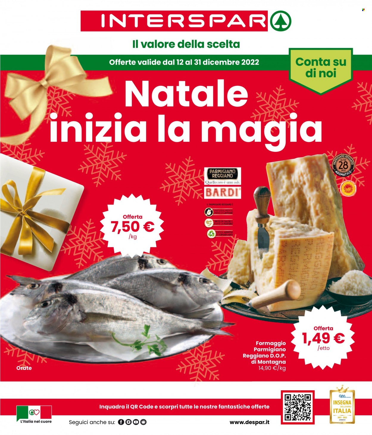 Volantino Interspar - 12/12/2022 - 31/12/2022. Pagina 1