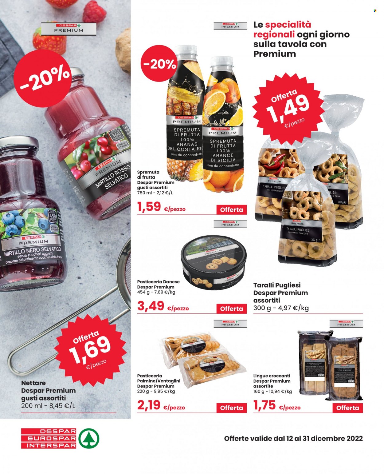 Volantino Eurospar - 12/12/2022 - 31/12/2022. Pagina 12