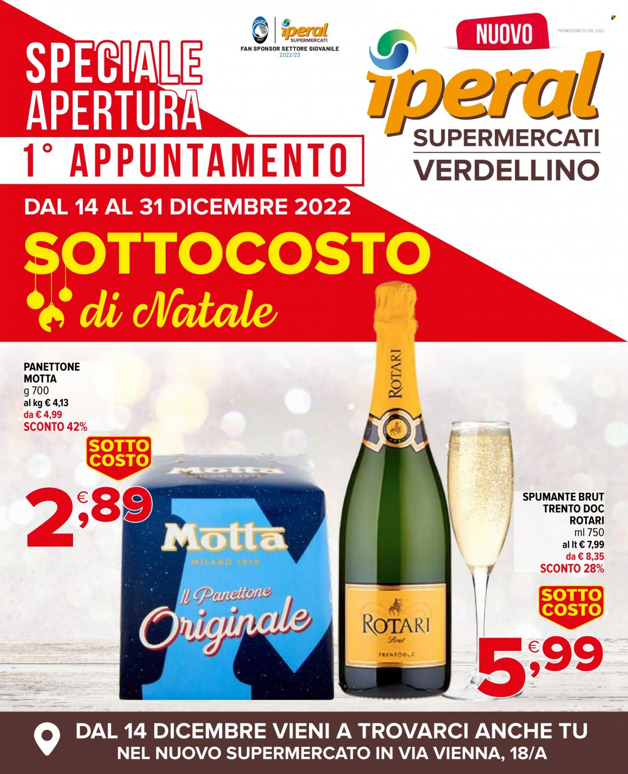 Volantino Iperal - 14/12/2022 - 31/12/2022. Pagina 1