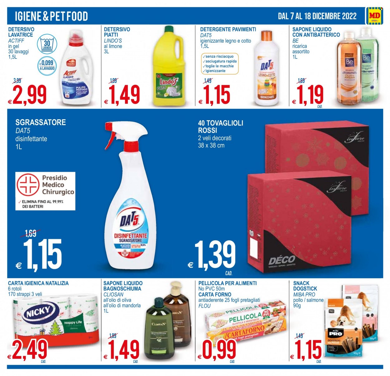 Leták MD Discount - 7.12.2022 - 18.12.2022. Strana 18